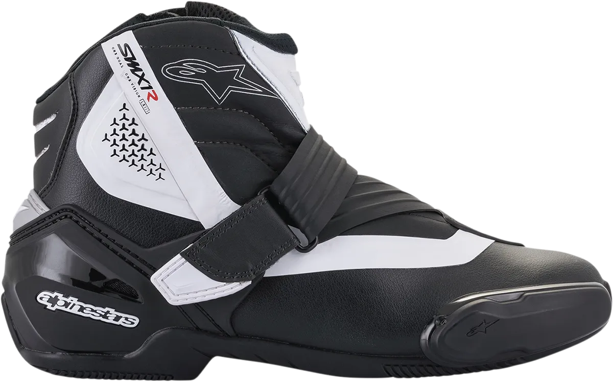 ALPINESTARS SMX-1 R v2 Boots - Black/White - US 10.5 / EU 45 2224521-12-45