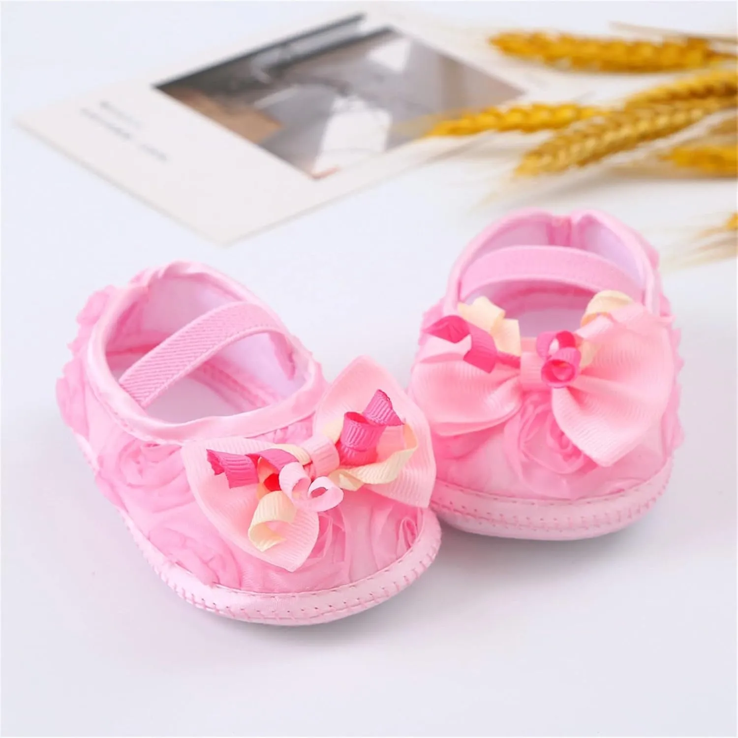 Baby Shoes Fashion Soft Sole Infant Shoes Pearl Dress Flower Princess Shoes Infant Shoes Little Boys Slip on