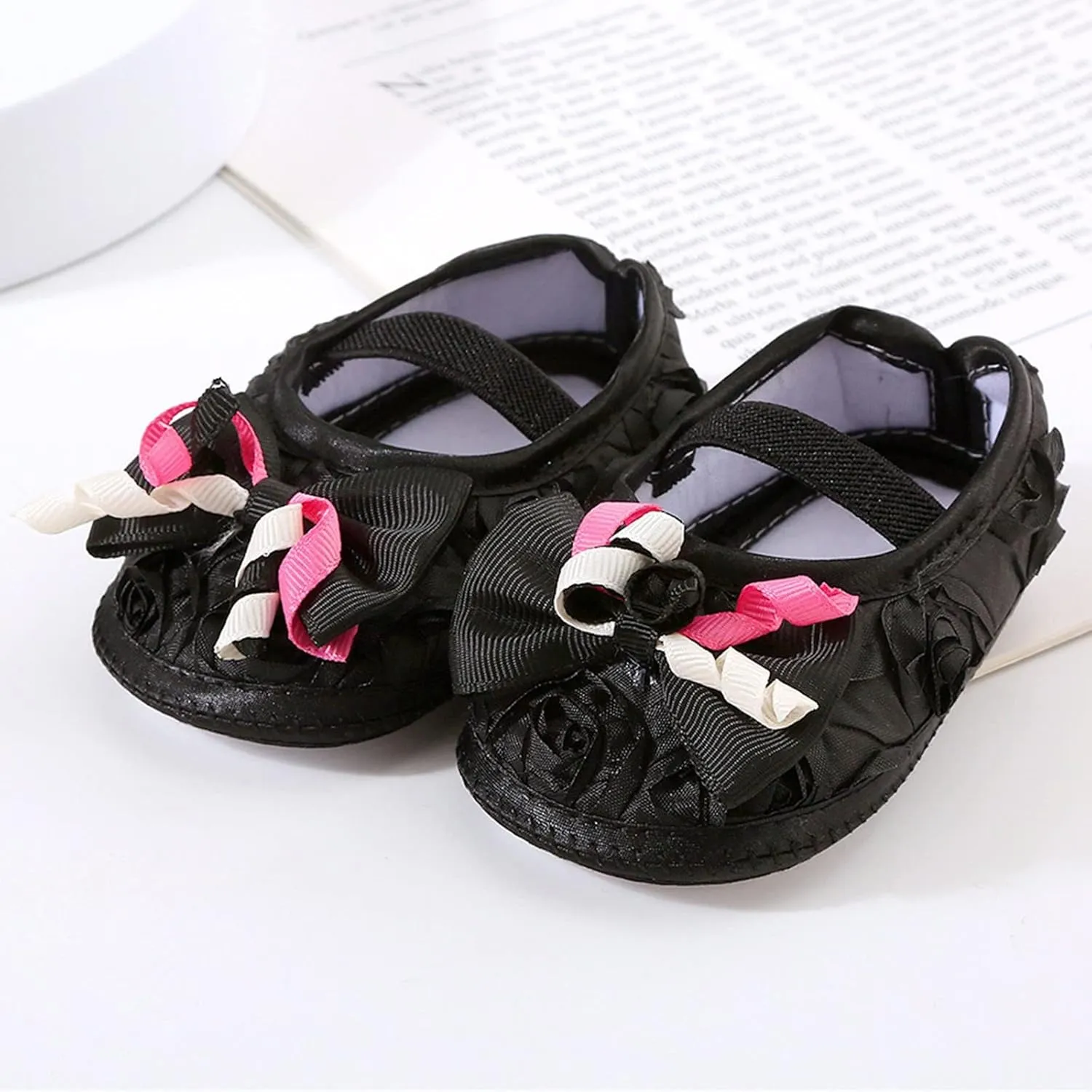 Baby Shoes Fashion Soft Sole Infant Shoes Pearl Dress Flower Princess Shoes Infant Shoes Little Boys Slip on
