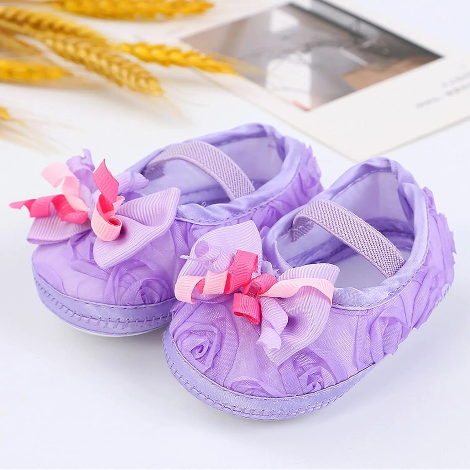 Baby Shoes Fashion Soft Sole Infant Shoes Pearl Dress Flower Princess Shoes Infant Shoes Little Boys Slip on