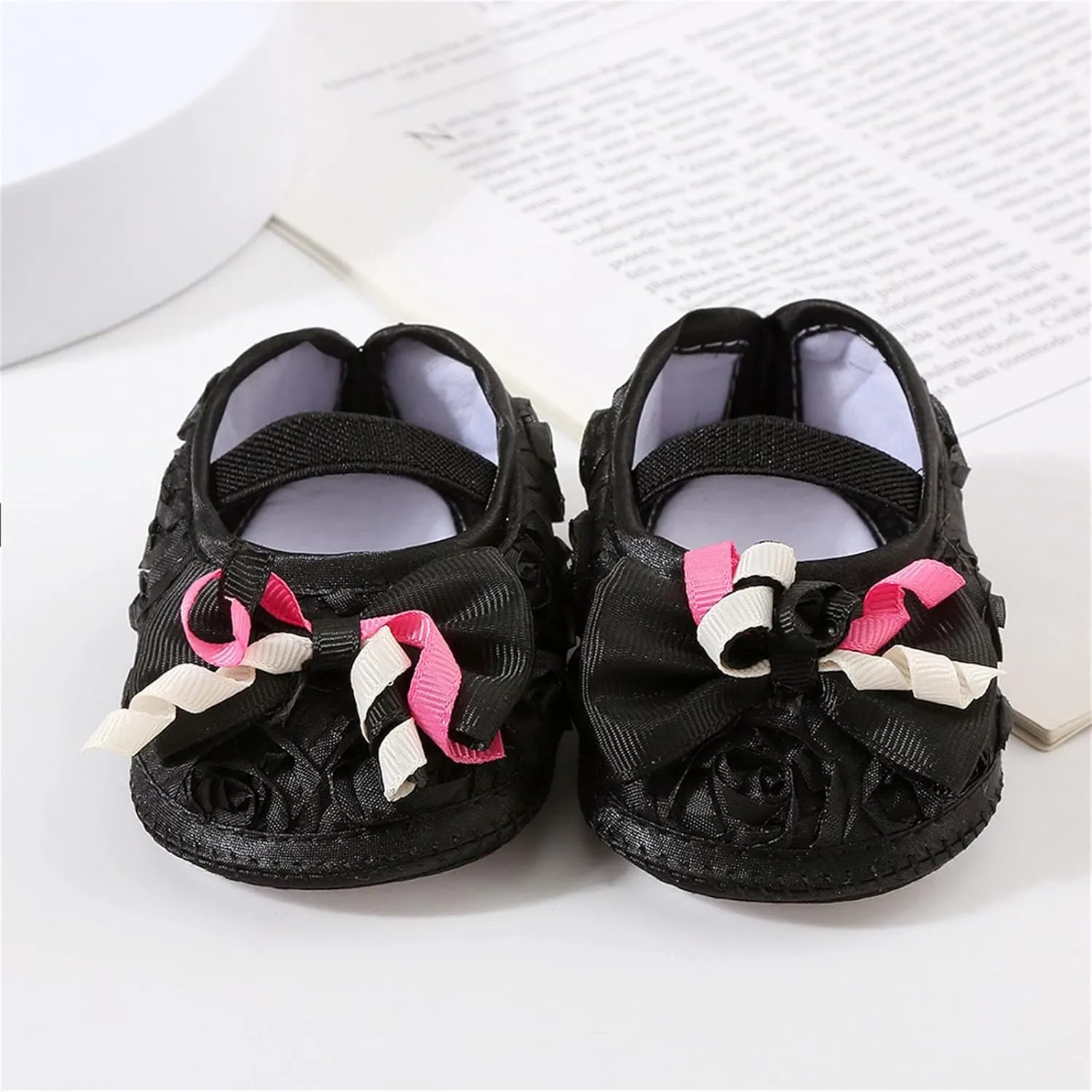 Baby Shoes Fashion Soft Sole Infant Shoes Pearl Dress Flower Princess Shoes Infant Shoes Little Boys Slip on