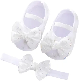 Baby Shoes Fashion Soft Sole Infant Shoes Pearl Dress Flower Princess Shoes Infant Shoes Size 4 Shoes for Baby Girls