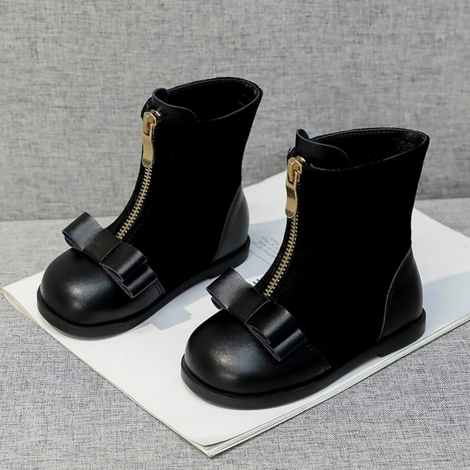 Girls and Boys Children's Casual Shoes Mesh Soft Sole Breathable Sports Short Boots Girls Rain Boots