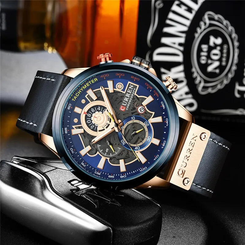 Multifunctional Quartz Watch with Calendar