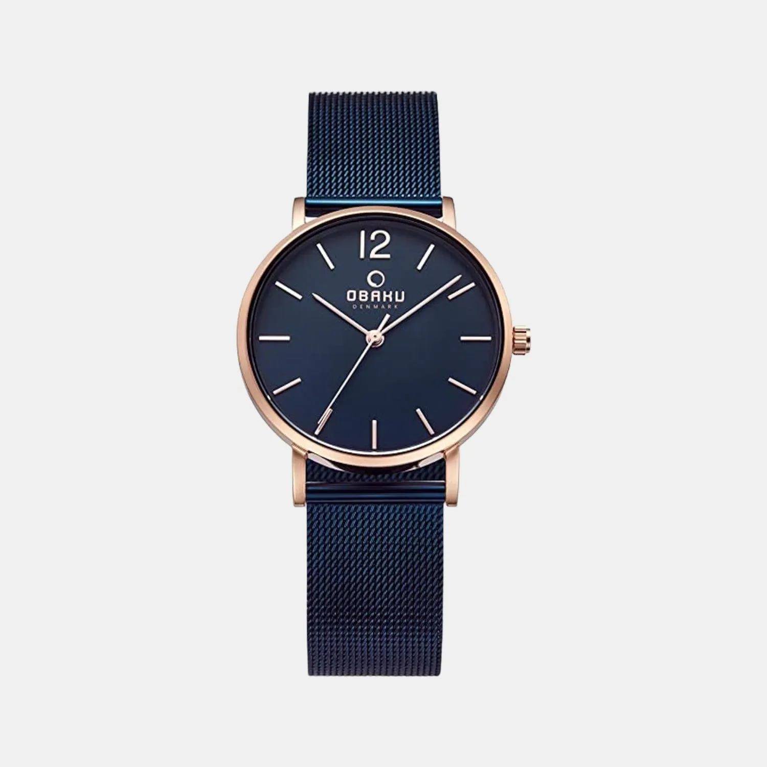 Women Blue Analog Stainless Steel Watch V197LXVLML